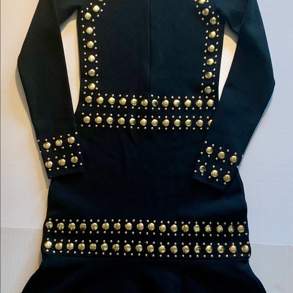 Michael Kors bodycon gold medallion dress- 2018 - Picture 5 of 6